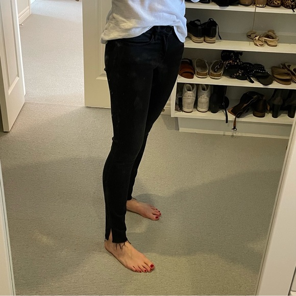 FRAME “Le Skinny de Jeanne” black denim - Picture 3 of 7